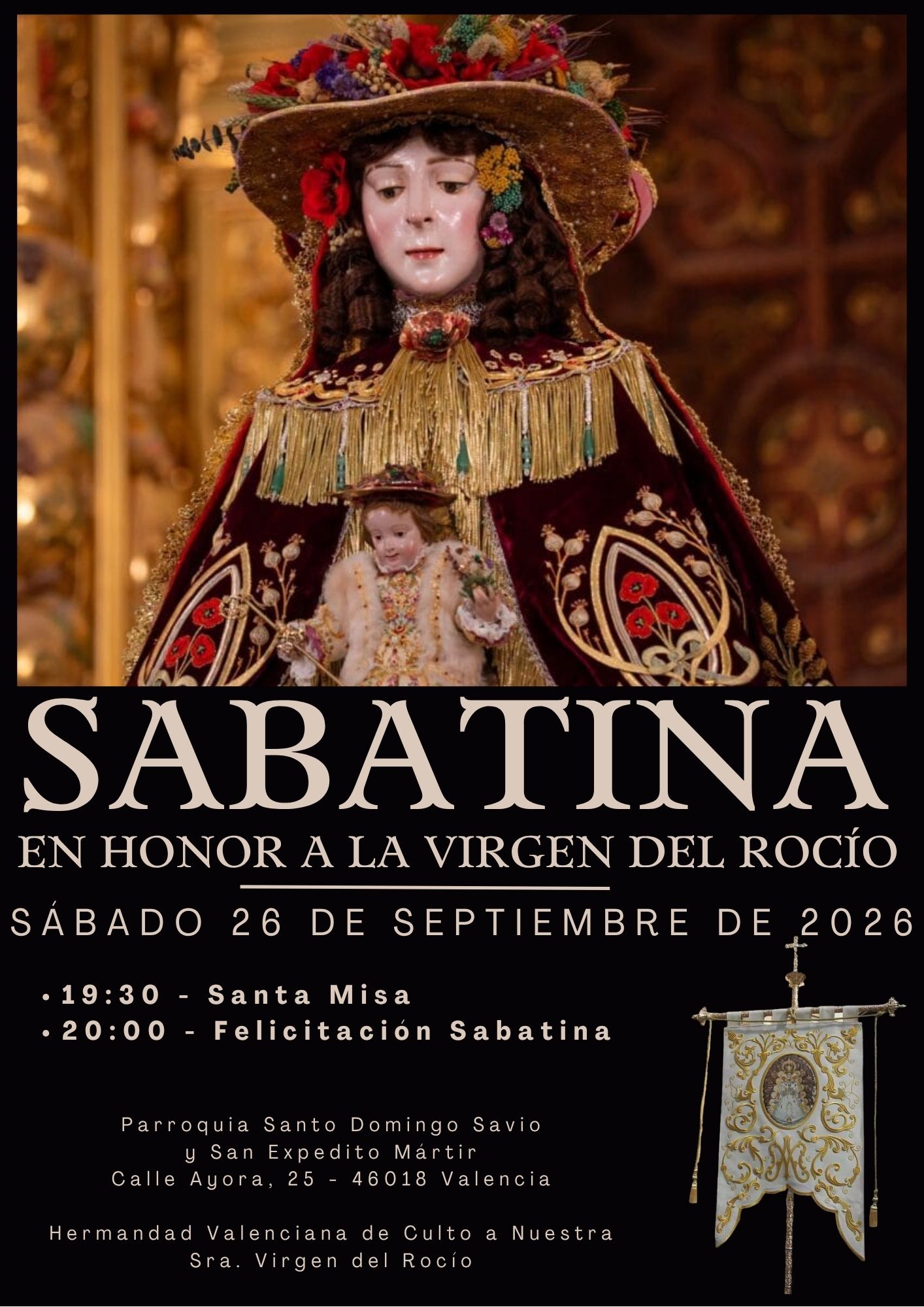 Cartel de la Sabatina — 26 Sep