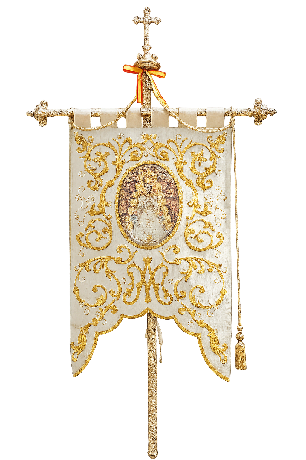 Simpecado de la Hermandad Valenciana de Culto a Ntra. Sra. Virgen del Rocío